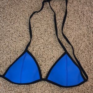 Cobalt blue bikini top. Just like new